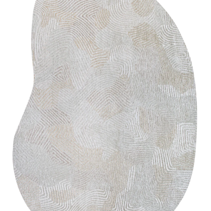 Moderne vloerkleden - Organisch vloerkleed Coral Shell Beige 9229 - Louis De Poortere - Vloerkledenloods