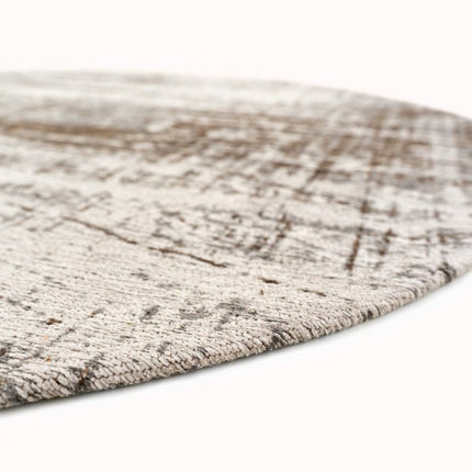 Moderne vloerkleden - Rond in - en outdoor vloerkleed Griff Concrete Jungle 8785 - Louis de Poortere - Vloerkledenloods