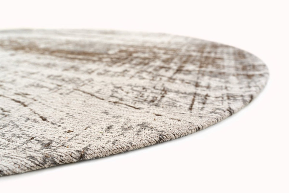 Moderne vloerkleden - Rond in - en outdoor vloerkleed Griff Concrete Jungle 8785 - Louis de Poortere - Vloerkledenloods