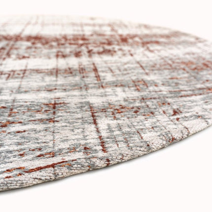 Moderne vloerkleden - Rond in - en outdoor vloerkleed Griff Copperfield 8956 - Louis de Poortere - Vloerkledenloods