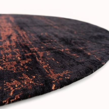 Moderne vloerkleden - Rond in - en outdoor vloerkleed Griff Soho Copper 8925 - Louis de Poortere - Vloerkledenloods