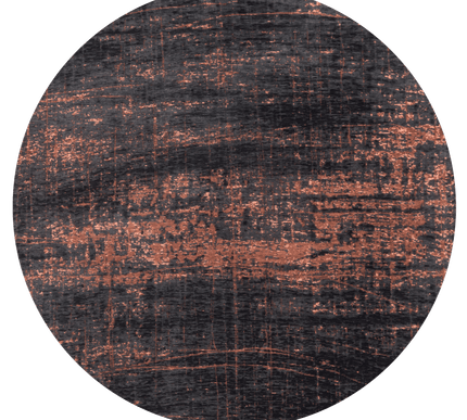 Moderne vloerkleden - Rond in - en outdoor vloerkleed Griff Soho Copper 8925 - Louis de Poortere - Vloerkledenloods