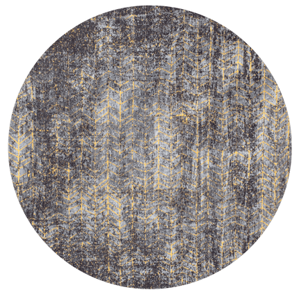 Moderne vloerkleden - Rond in - en outdoor vloerkleed Jacob's Ladder Broadway Glitter 8422 - Louis de Poortere - Vloerkledenloods