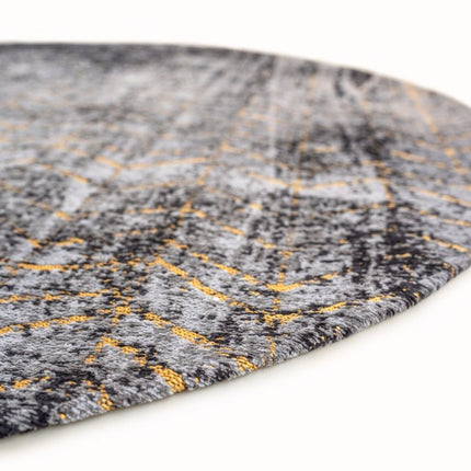 Moderne vloerkleden - Rond in - en outdoor vloerkleed Jacob's Ladder Broadway Glitter 8422 - Louis de Poortere - Vloerkledenloods