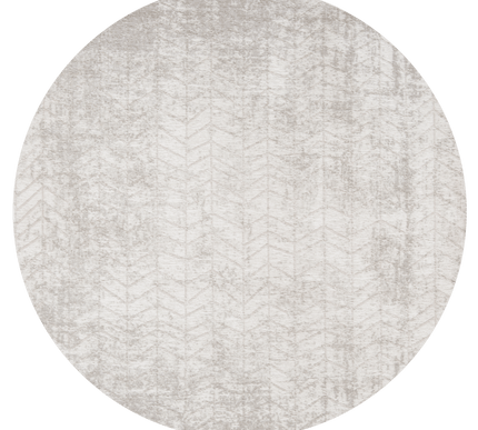 Moderne vloerkleden - Rond in - en outdoor vloerkleed Jacob's Ladder White Plains 8929 - Louis de Poortere - Vloerkledenloods
