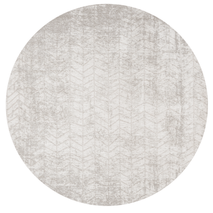 Moderne vloerkleden - Rond in - en outdoor vloerkleed Jacob's Ladder White Plains 8929 - Louis de Poortere - Vloerkledenloods