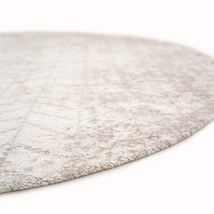 Moderne vloerkleden - Rond in - en outdoor vloerkleed Jacob's Ladder White Plains 8929 - Louis de Poortere - Vloerkledenloods