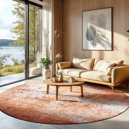 Moderne vloerkleden - Rond in - en outdoor vloerkleed Virgin Land Mars 9657 - Louis de Poortere - Vloerkledenloods