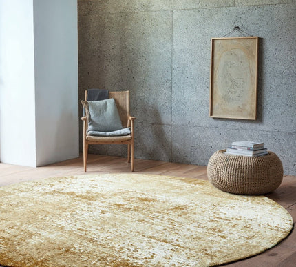 Moderne vloerkleden - Rond in - en outdoor vloerkleed Virgin Land Mercury 9654 - Louis de Poortere - Vloerkledenloods