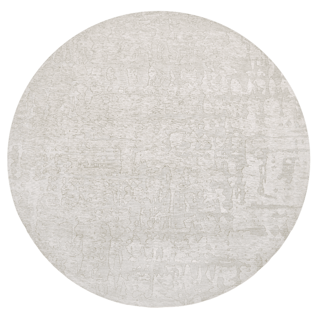 Moderne vloerkleden - Rond vloerkleed Baobab Dry Beige 9197 - Louis De Poortere - Vloerkledenloods