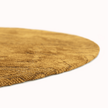 Moderne vloerkleden - Rond vloerkleed Baobab Madagascar Gold 9201 - Louis De Poortere - Vloerkledenloods