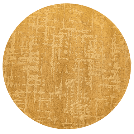 Moderne vloerkleden - Rond vloerkleed Baobab Madagascar Gold 9201 - Louis De Poortere - Vloerkledenloods