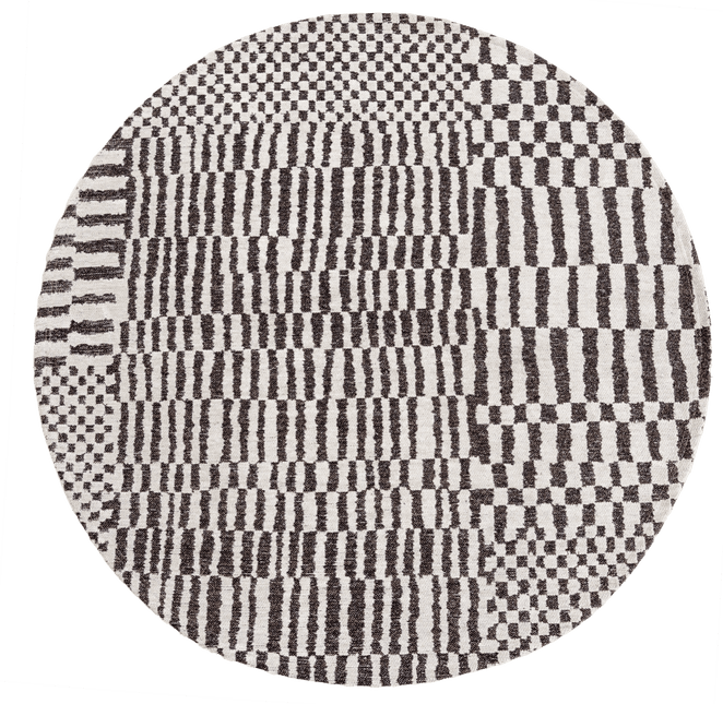 Moderne vloerkleden - Rond vloerkleed Berber Caidal 9651 - Louis De Poortere - Vloerkledenloods