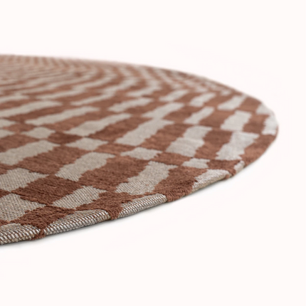 Moderne vloerkleden - Rond vloerkleed Berber Ksar 9653 - Louis De Poortere - Vloerkledenloods