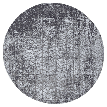 Moderne vloerkleden - Rond vloerkleed Jacob's Ladder Harlem Contrast 8425 - Louis De Poortere - Vloerkledenloods