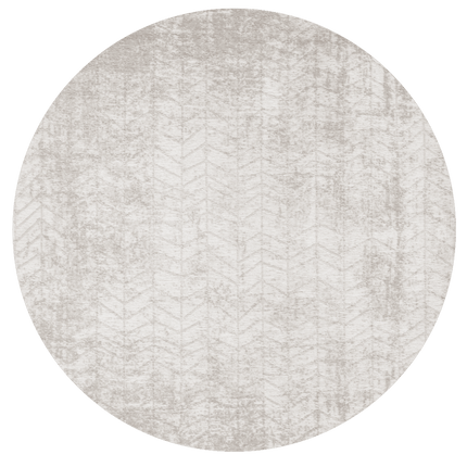 Moderne vloerkleden - Rond vloerkleed Jacob's Ladder White PLains 8929 - Louis De Poortere - Vloerkledenloods