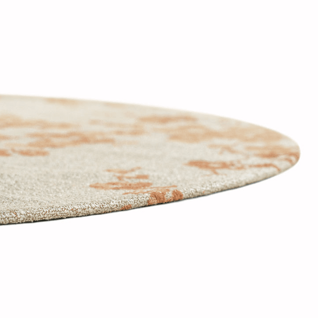 Moderne vloerkleden - Rond vloerkleed Sakura Petal Dew 9834 - Louis De Poortere - Vloerkledenloods