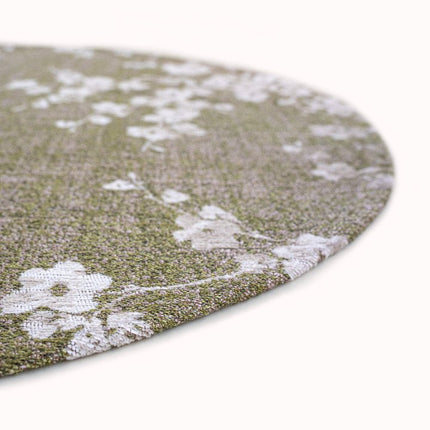 Moderne vloerkleden - Rond vloerkleed Sakura Wet Garden 9372 - Louis De Poortere - Vloerkledenloods