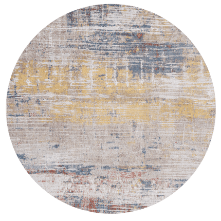 Moderne vloerkleden - Rond vloerkleed Streaks Montauk Multi 8714 - Louis De Poortere - Vloerkledenloods
