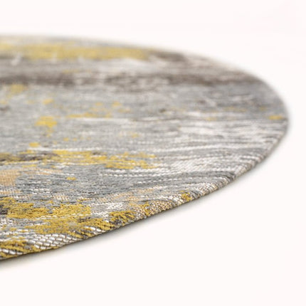 Moderne vloerkleden - Rond vloerkleed Streaks Sea Bright Sunny 8715 - Louis De Poortere - Vloerkledenloods