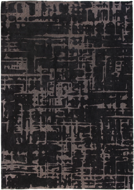 Moderne vloerkleden - Vloerkleed Baobab Black Water 9200 - Louis De Poortere - Vloerkledenloods