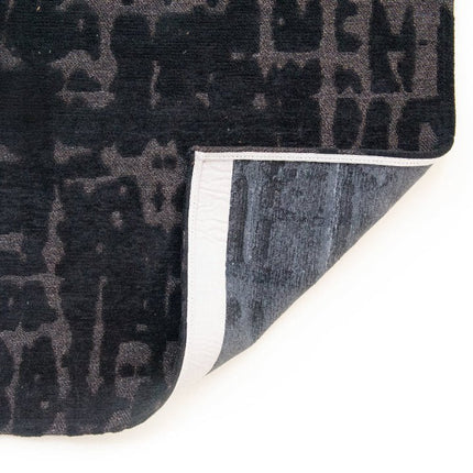 Moderne vloerkleden - Vloerkleed Baobab Black Water 9200 - Louis De Poortere - Vloerkledenloods