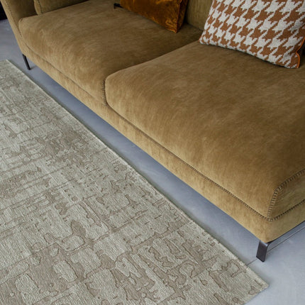 Moderne vloerkleden - Vloerkleed Baobab Dry Beige 9197 - Louis De Poortere - Vloerkledenloods
