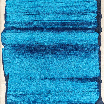 Moderne vloerkleden - Vloerkleed Brush Diva Blue 2080 - Louis De Poortere - Vloerkledenloods