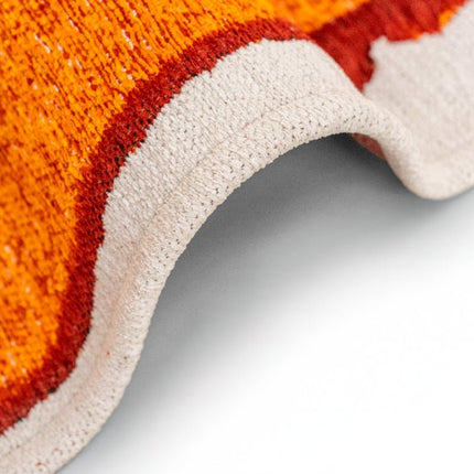 Moderne vloerkleden - Vloerkleed Brush Orange 2061 - Louis De Poortere - Vloerkledenloods