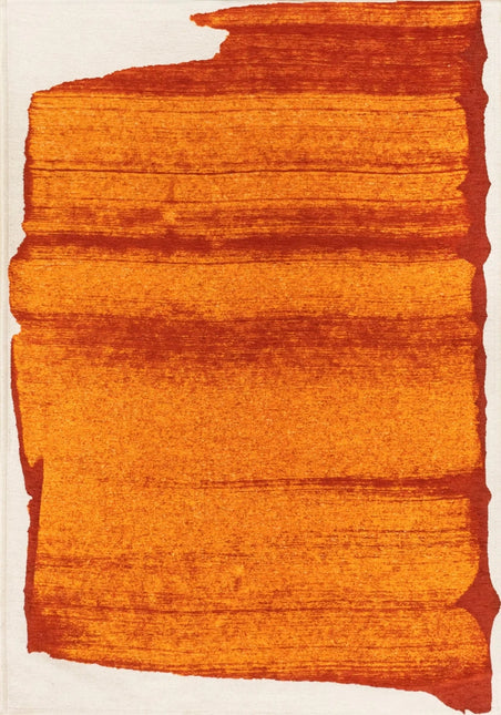 Moderne vloerkleden - Vloerkleed Brush Orange 2061 - Louis De Poortere - Vloerkledenloods