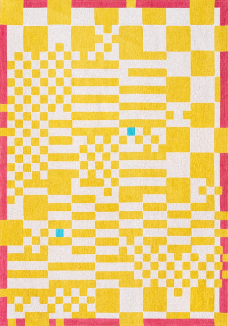 Moderne vloerkleden - Vloerkleed Chess Cupcake 2074 - Louis De Poortere - Vloerkledenloods