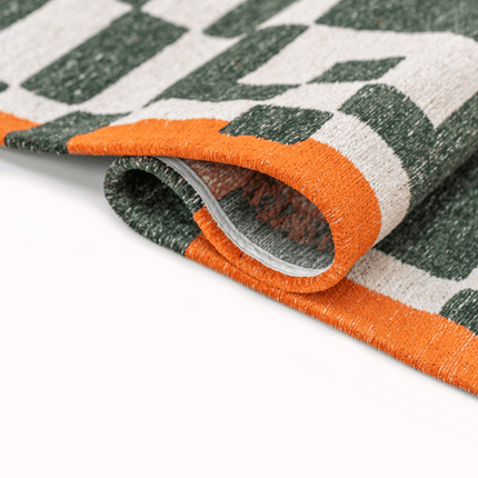 Moderne vloerkleden - Vloerkleed Chess Deep Green 9339 - Louis De Poortere - Vloerkledenloods