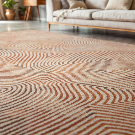 Moderne vloerkleden - Vloerkleed Coral Indian Sand 9800 - Louis De Poortere - Vloerkledenloods