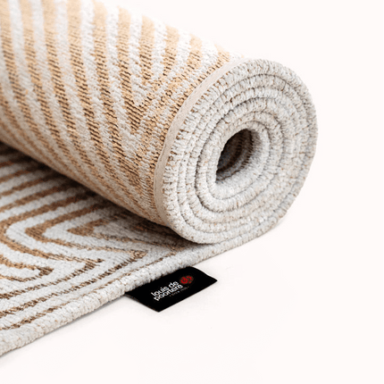 Moderne vloerkleden - Vloerkleed Coral Indian Sand 9800 - Louis De Poortere - Vloerkledenloods