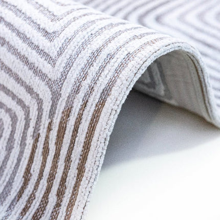 Moderne vloerkleden - Vloerkleed Coral Oyster White 9228 - Louis De Poortere - Vloerkledenloods