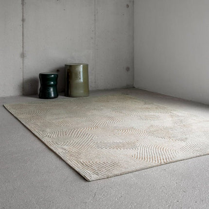 Moderne vloerkleden - Vloerkleed Coral Shell Beige 9229 - Louis De Poortere - Vloerkledenloods