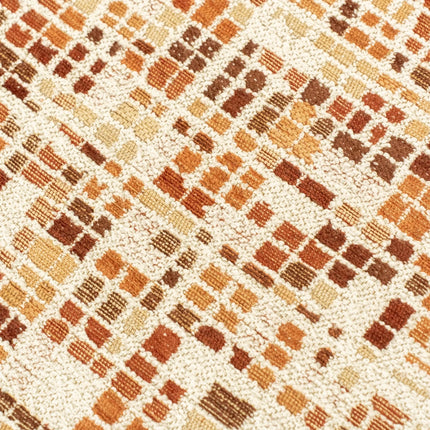 Moderne vloerkleden - Vloerkleed Cubik Pumpkin 2098 - Louis De Poortere - Vloerkledenloods