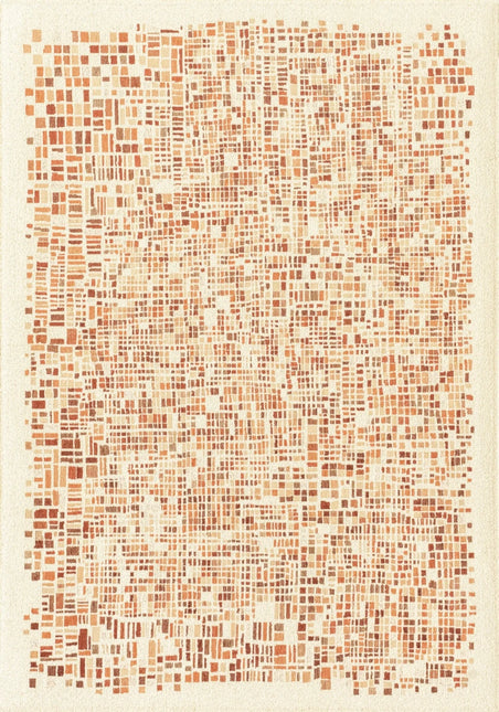 Moderne vloerkleden - Vloerkleed Cubik Pumpkin 2098 - Louis De Poortere - Vloerkledenloods