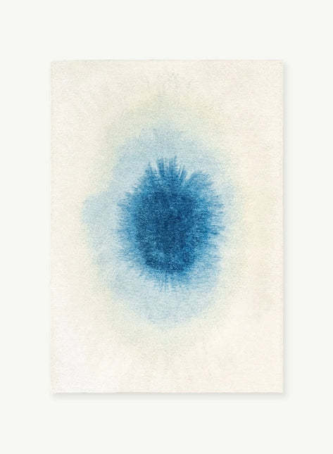 Moderne vloerkleden - Vloerkleed Drop Dream In Blue 2102 - Louis De Poortere - Vloerkledenloods