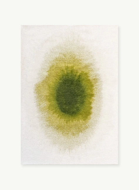 Moderne vloerkleden - Vloerkleed Drop Green Pepper 2105 - Louis De Poortere - Vloerkledenloods