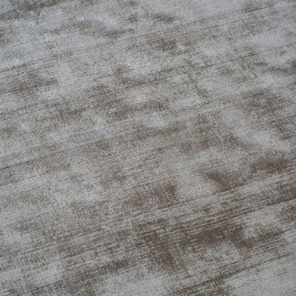 Moderne vloerkleden - Vloerkleed Felva viscose silk taupe - Interieur05 - Vloerkledenloods