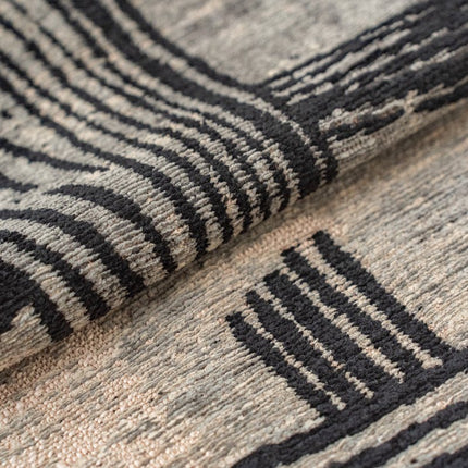 Moderne vloerkleden - Vloerkleed Kanji Dark Street 2066 - Louis De Poortere - Vloerkledenloods