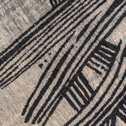 Moderne vloerkleden - Vloerkleed Kanji Dark Street 2066 - Louis De Poortere - Vloerkledenloods