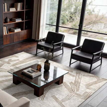 Moderne vloerkleden - Vloerkleed Kanji Dune 2068 - Louis De Poortere - Vloerkledenloods