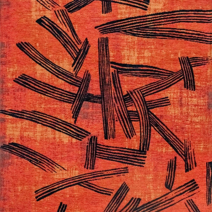 Moderne vloerkleden - Vloerkleed Kanji Ginger Chocolate 2069 - Louis De Poortere - Vloerkledenloods