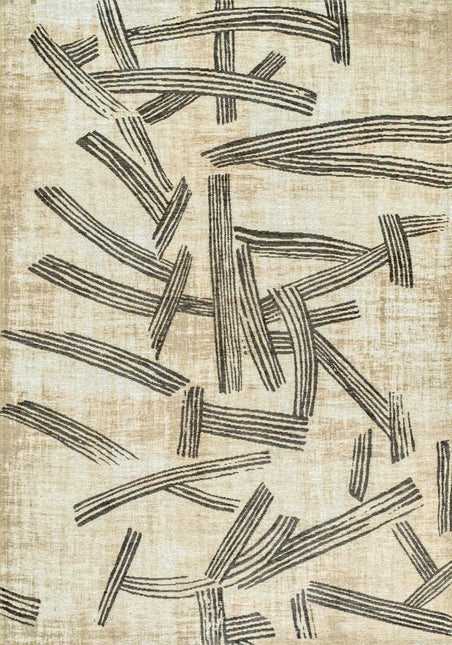 Moderne vloerkleden - Vloerkleed Kanji Slate 2067 - Louis De Poortere - Vloerkledenloods