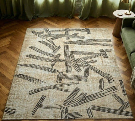 Moderne vloerkleden - Vloerkleed Kanji Slate 2067 - Louis De Poortere - Vloerkledenloods