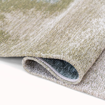 Moderne vloerkleden - Vloerkleed Lagoon Palm Green 9331 - Louis De Poortere - Vloerkledenloods