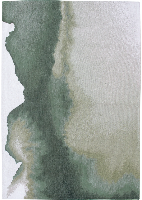 Moderne vloerkleden - Vloerkleed Lagoon Palm Green 9331 - Louis De Poortere - Vloerkledenloods