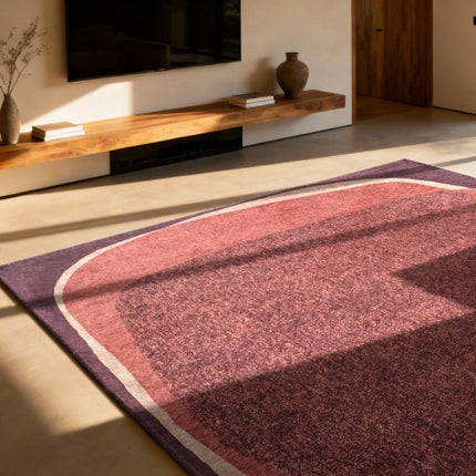 Moderne vloerkleden - Vloerkleed Marble Rosewood 2064 - Louis De Poortere - Vloerkledenloods